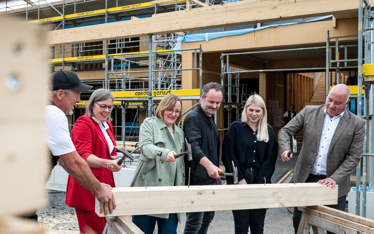 Richtfest für neue Kita - Antenne Münster