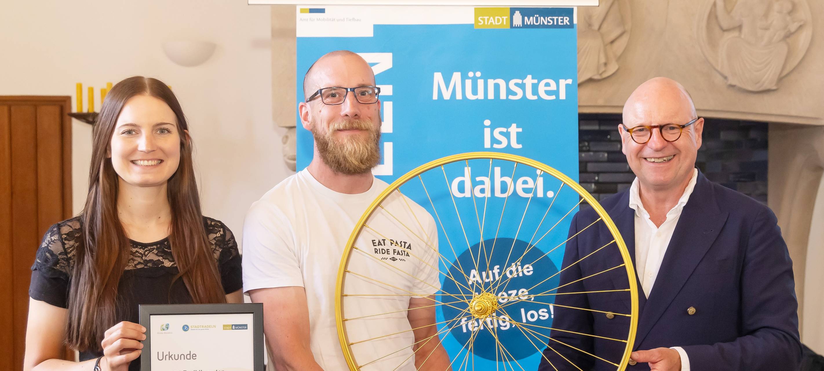 Stadtradeln: Ehrung zum Abschluss