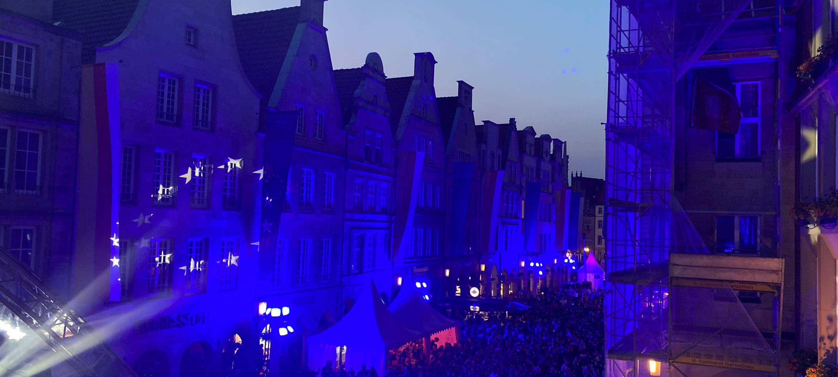 Münster feiert die Demokratie