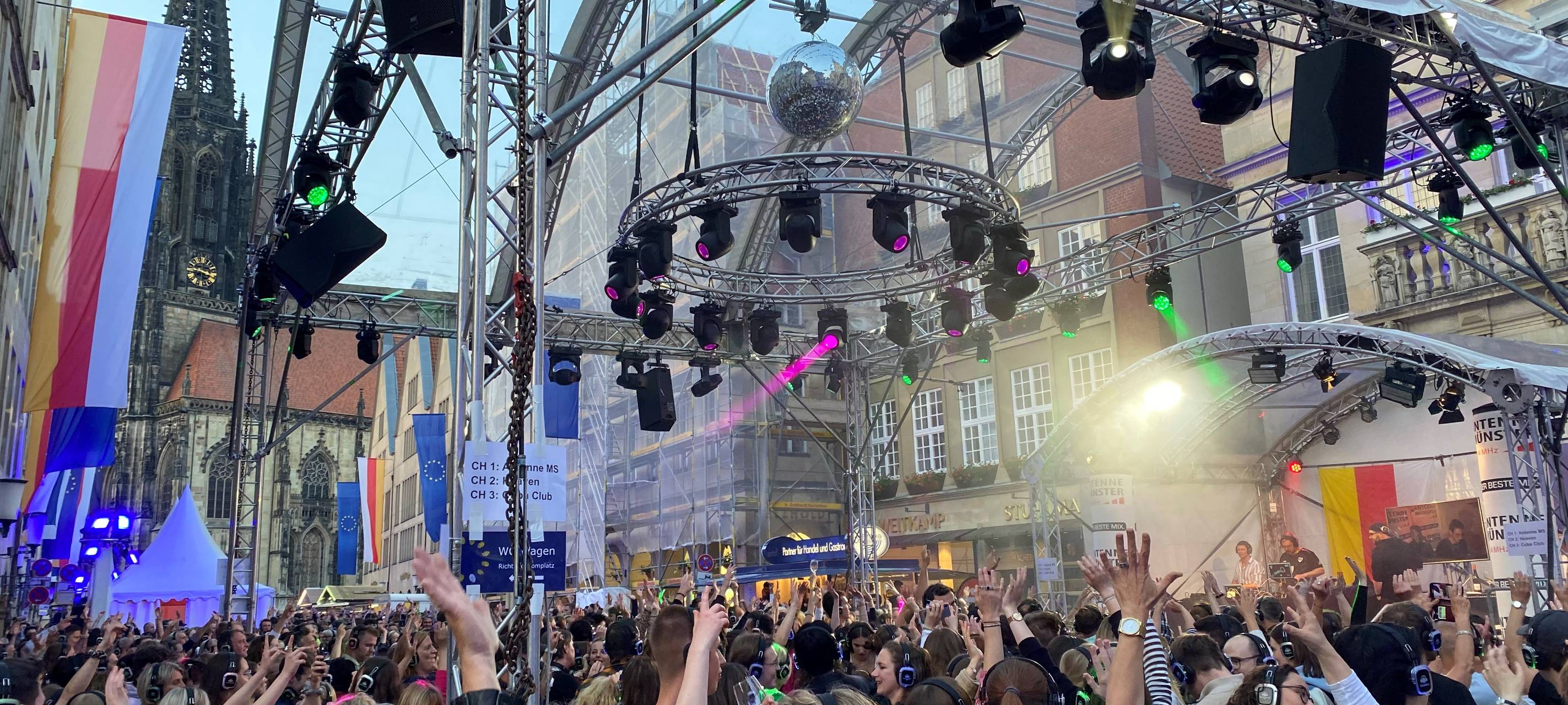 Münster feiert die Demokratie