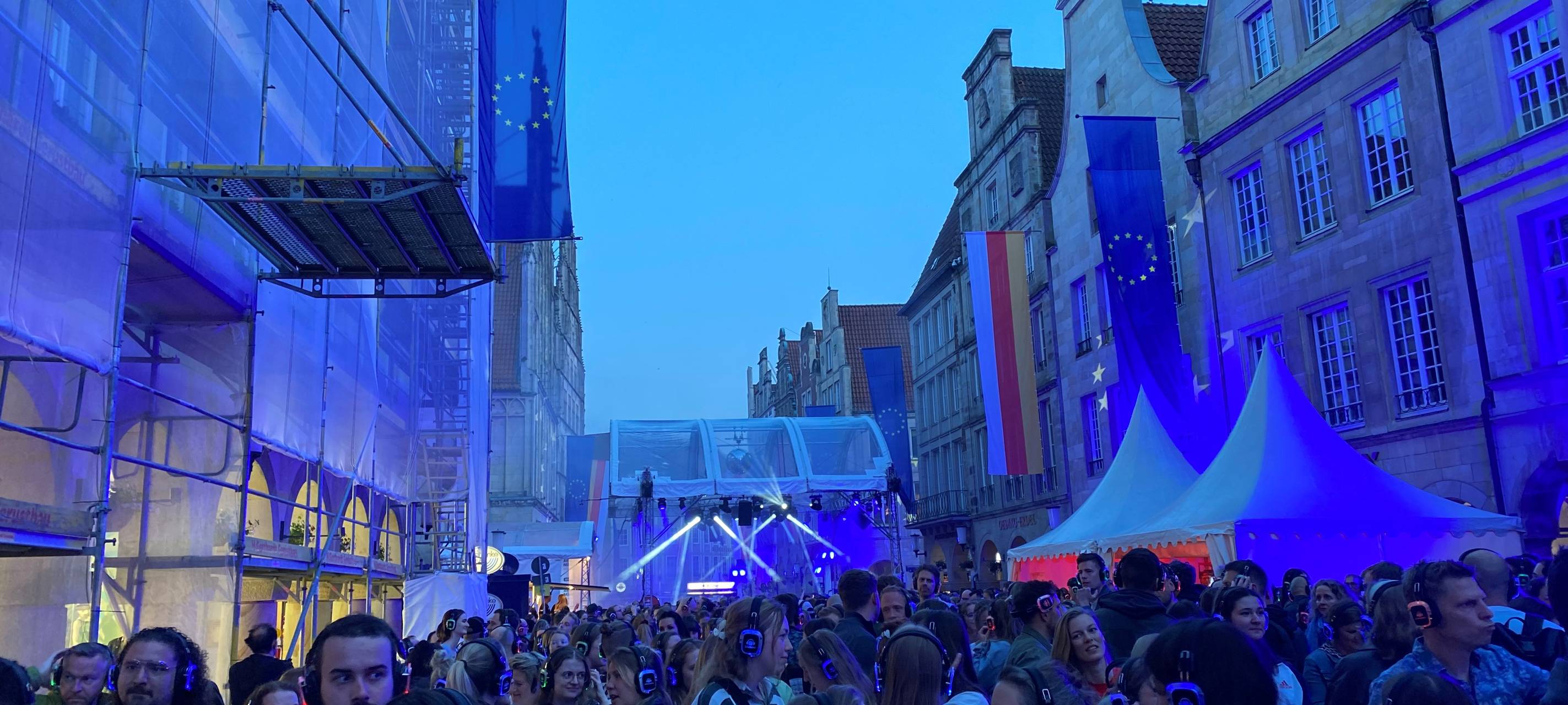 Münster feiert die Demokratie