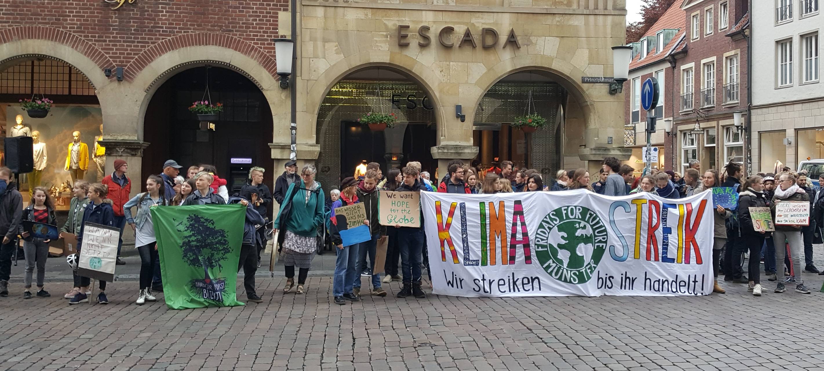 "Fridays for Future" am Montag
