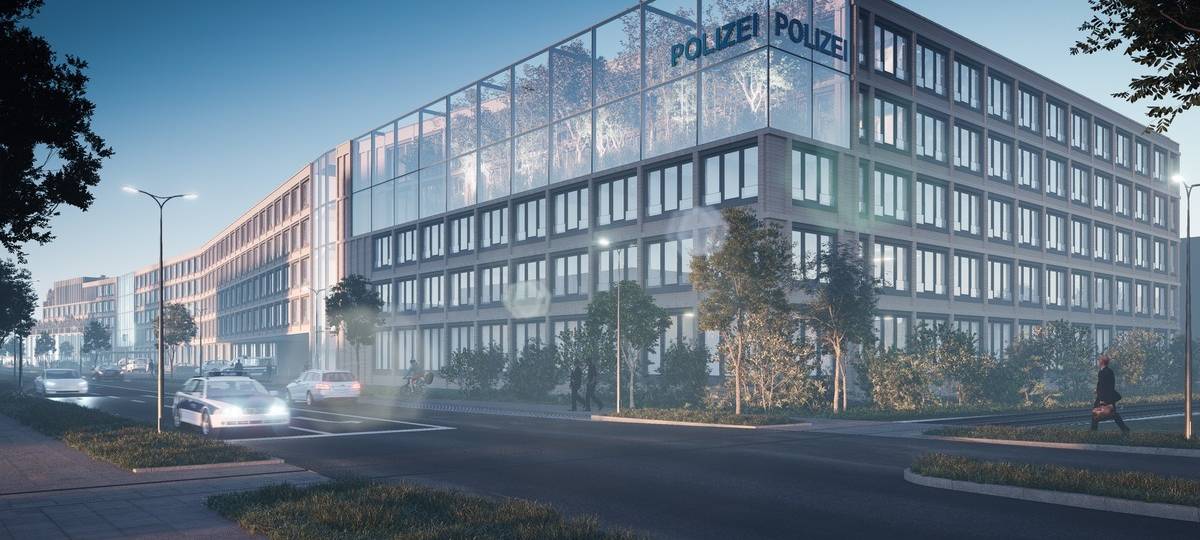 Mietvertrag für Polizeipräsidium unterzeichnet