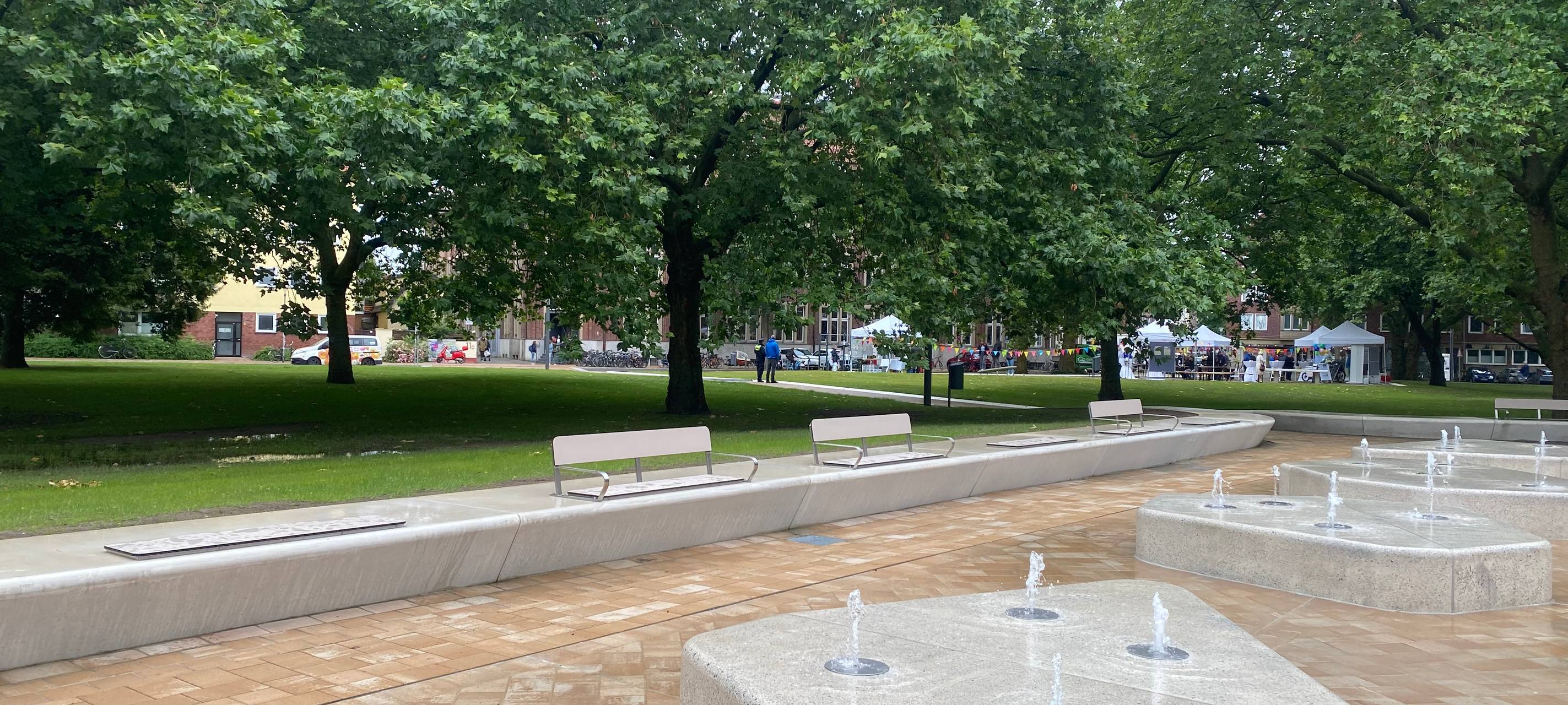 "Picknick für alle" auf dem Bremer Platz