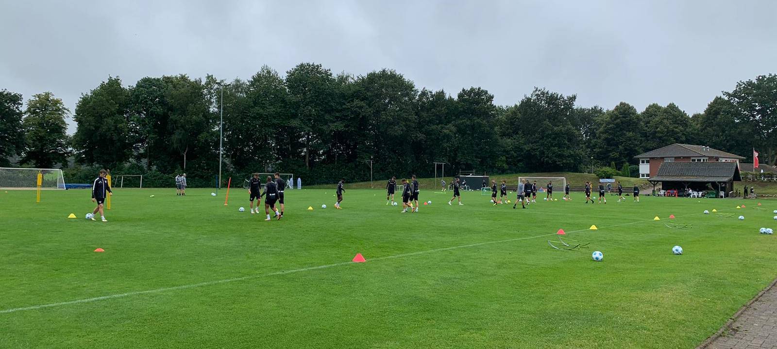 Preußen im Trainingslager
