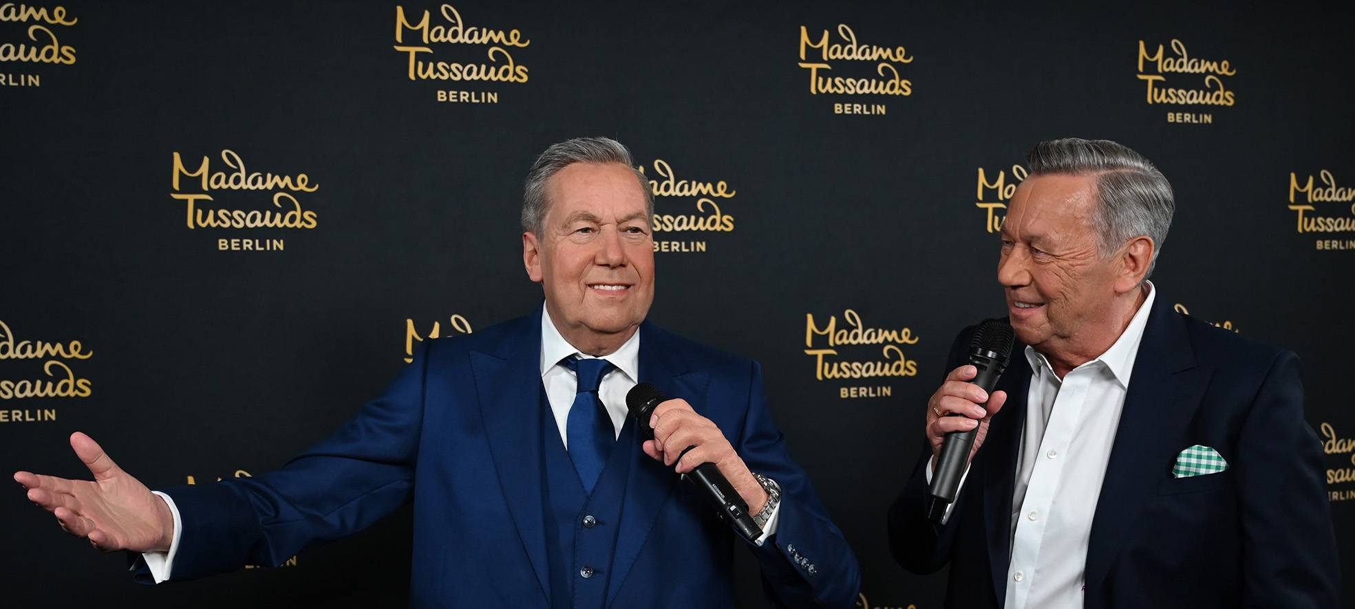 Roland Kaiser enthüllt Wachsfigur