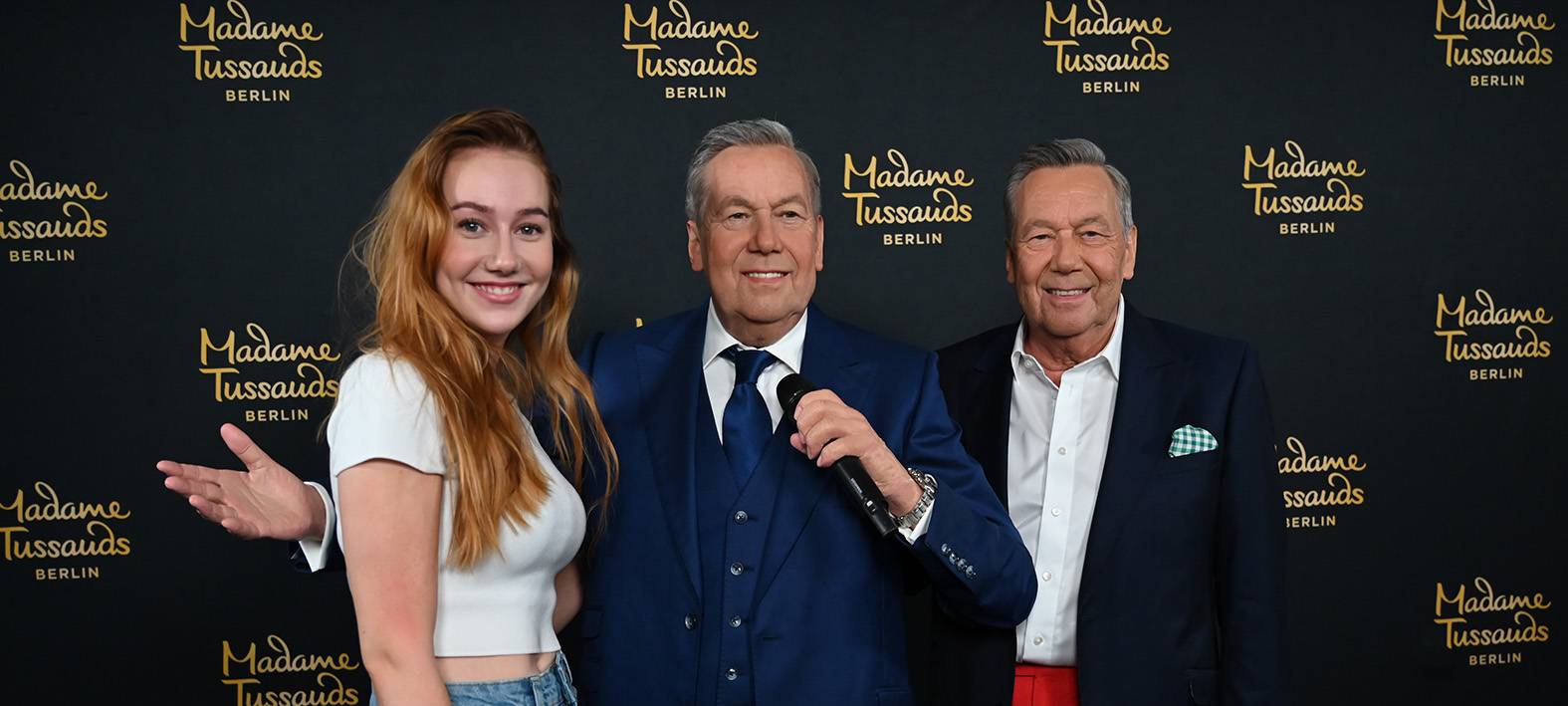 Roland Kaiser enthüllt Wachsfigur