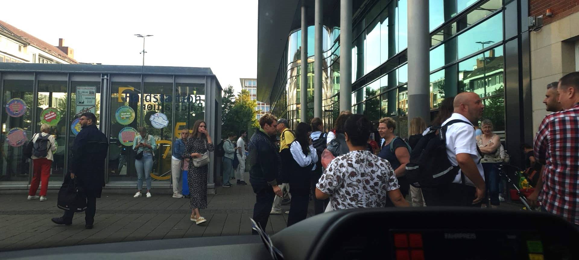 Hauptbahnhof geräumt - Fehlalarm
