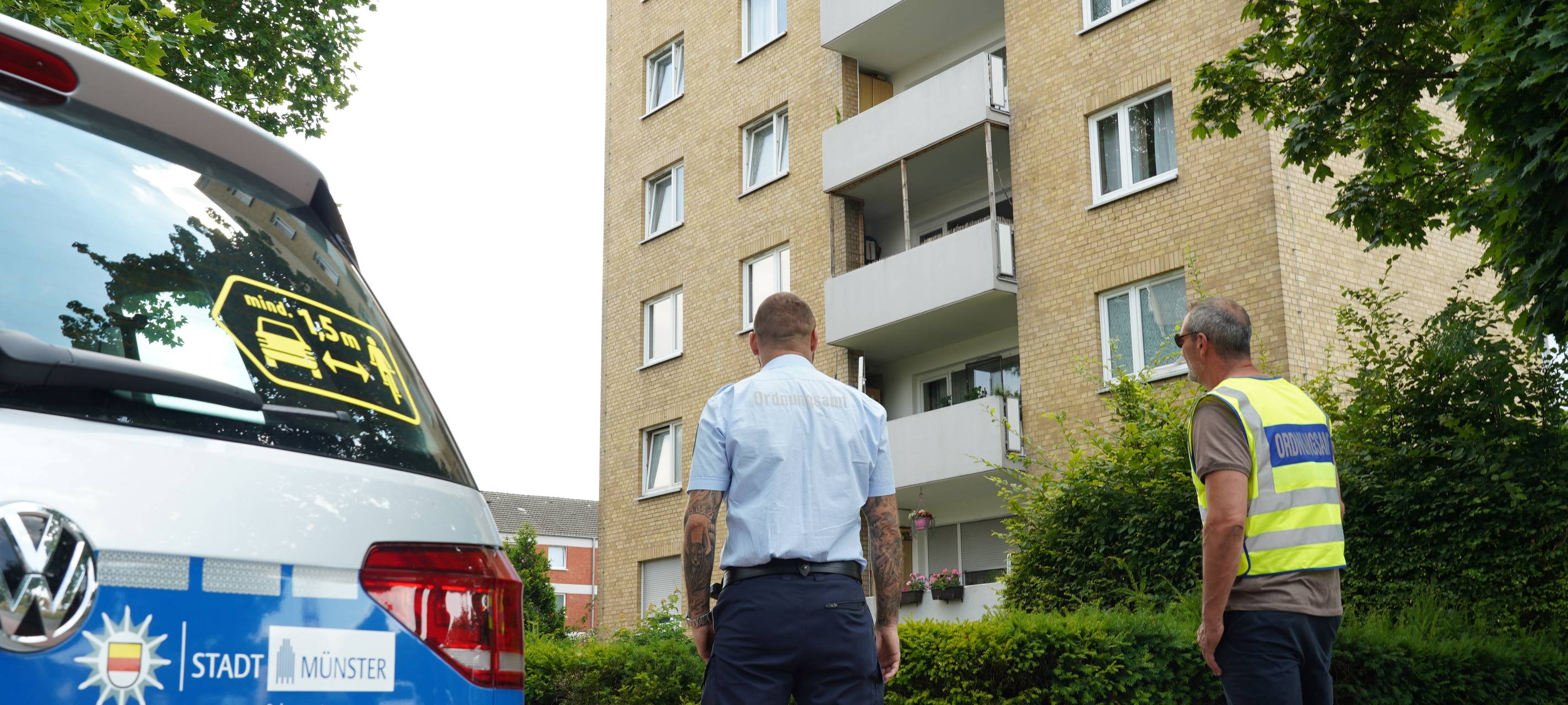 Hochhaus Coerde: Schnelle Lösungen gefragt