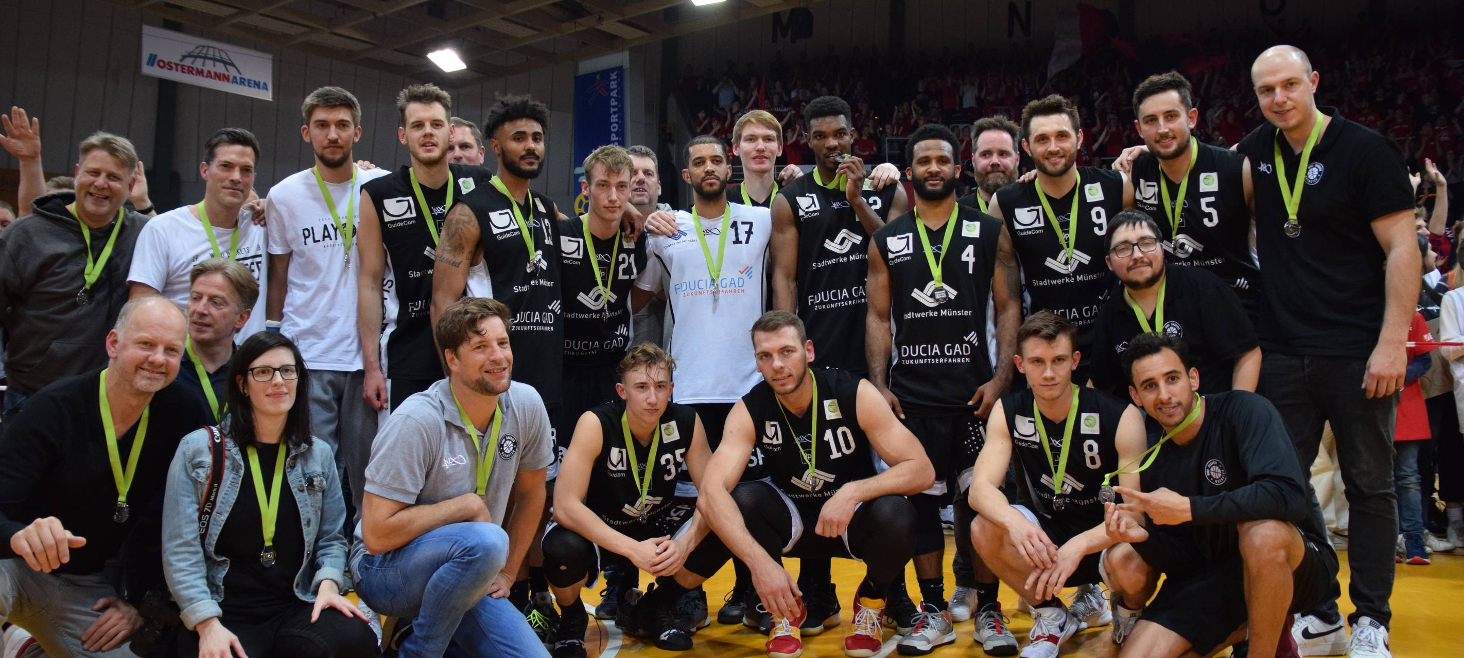 WWU Baskets beenden Saison als Vizemeister