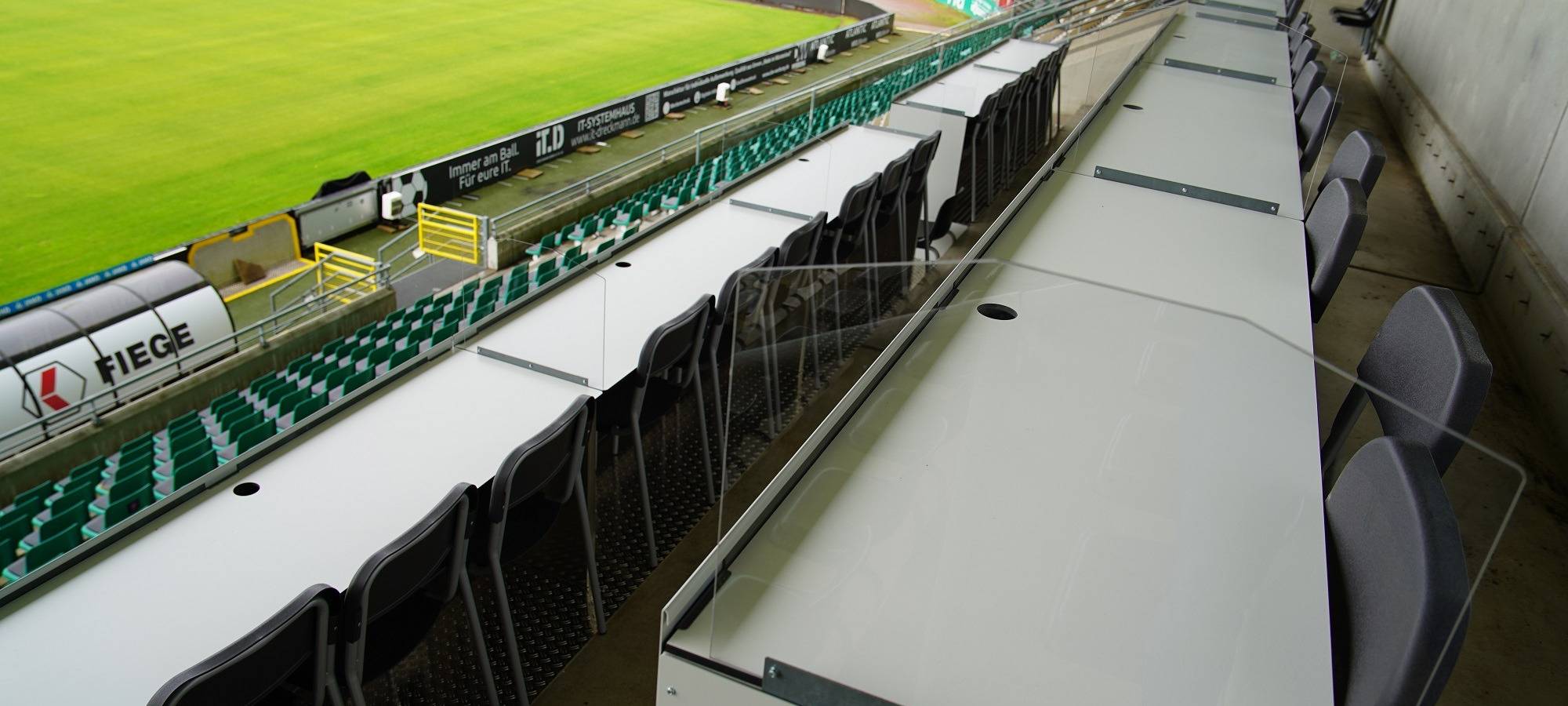 Preußenstadion wird zweitligatauglich