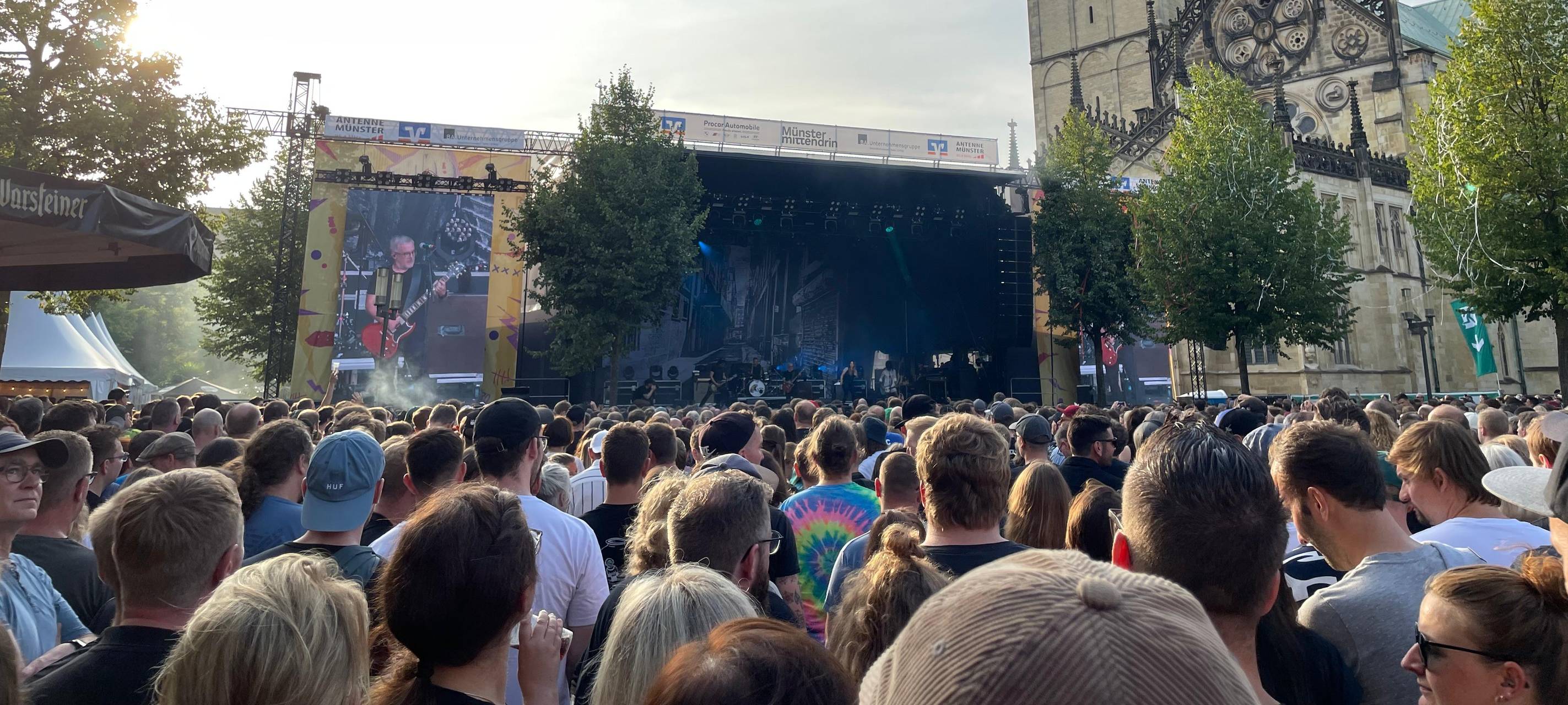 Geburtstag auf dem Domplatz