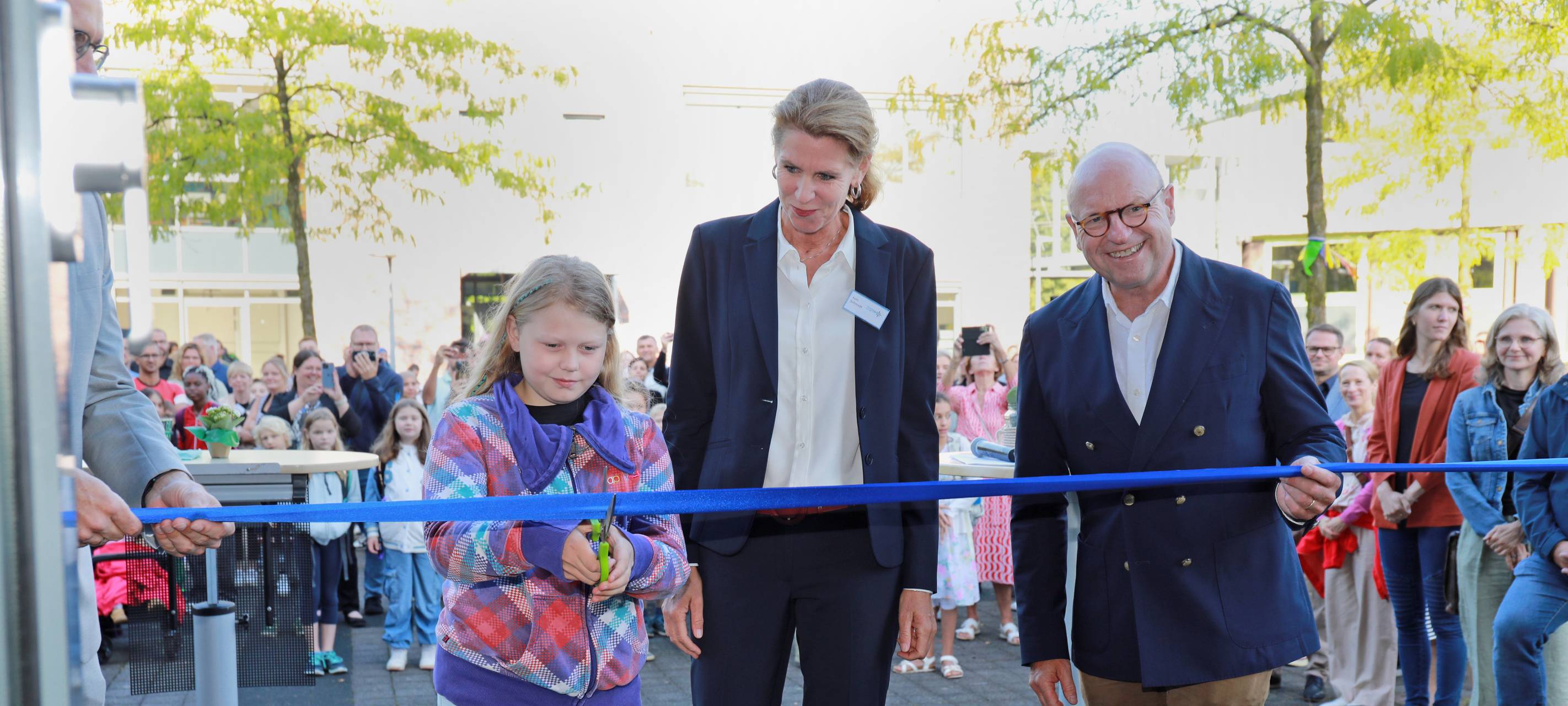 Feierliche Eröffnung der Gesamtschule-West in Roxel