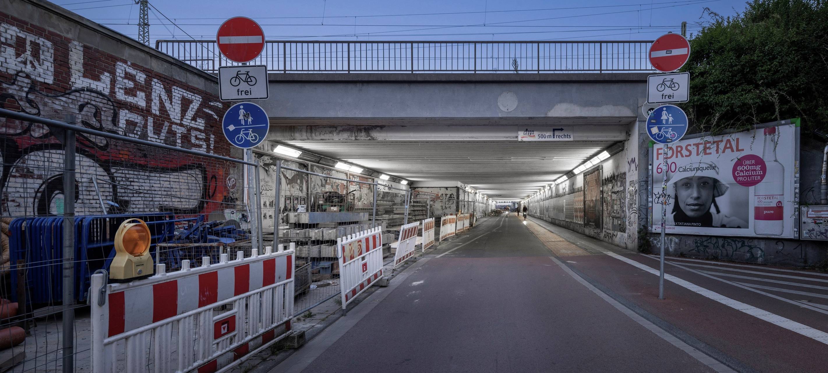 Hamburger Tunnel soll schöner werden