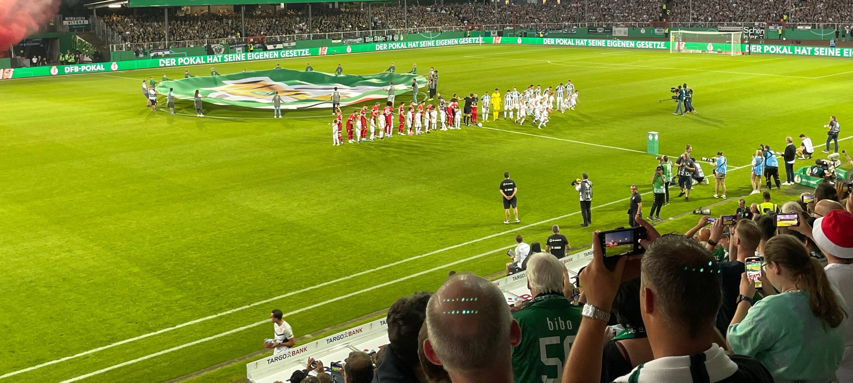 Stuttgarter schießen Preußen aus Pokal