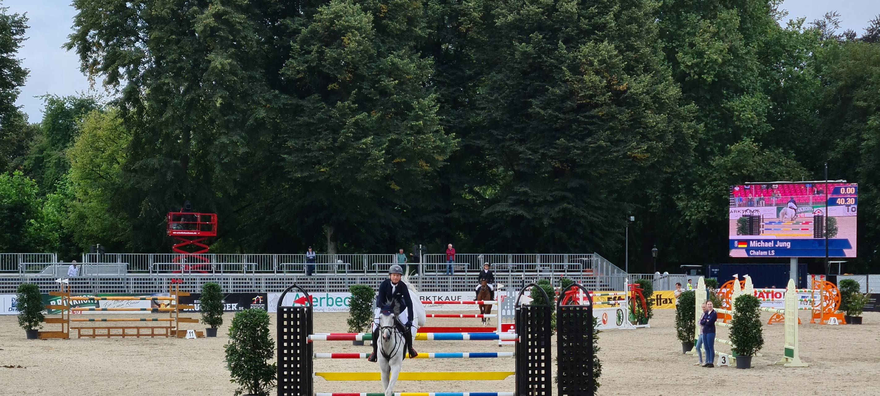 Olympiasieger Jung in Münster