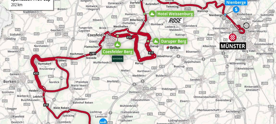 Münsterland Giro mit 6.000 Startern