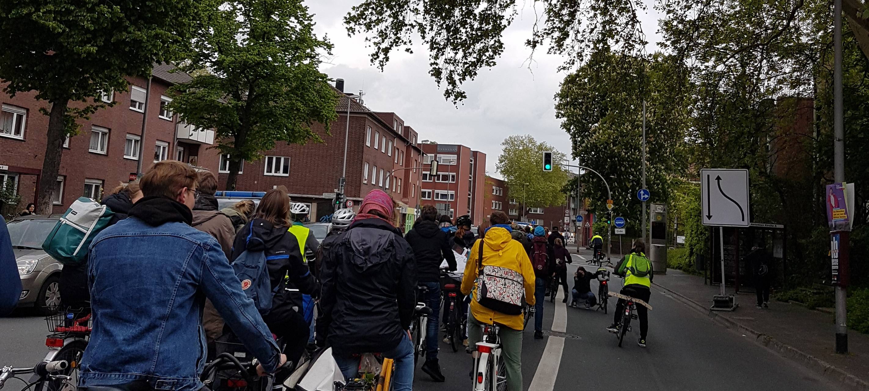 "Fridays for Future" mit Radtour