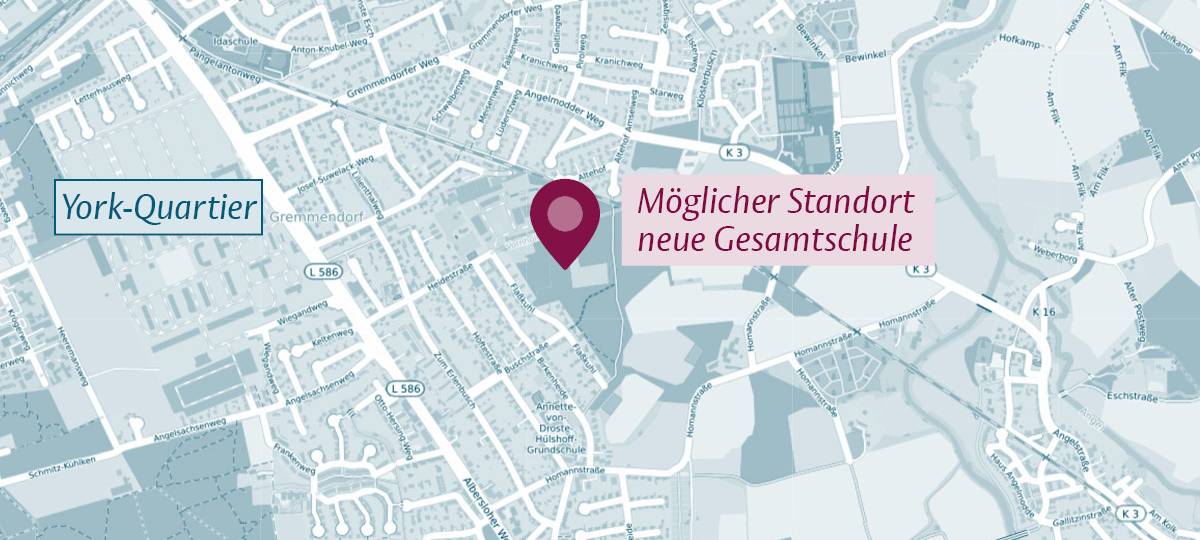 Vierte Gesamtschule der Stadt geplant