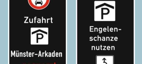 LED-Tafeln fürs Parkhaus