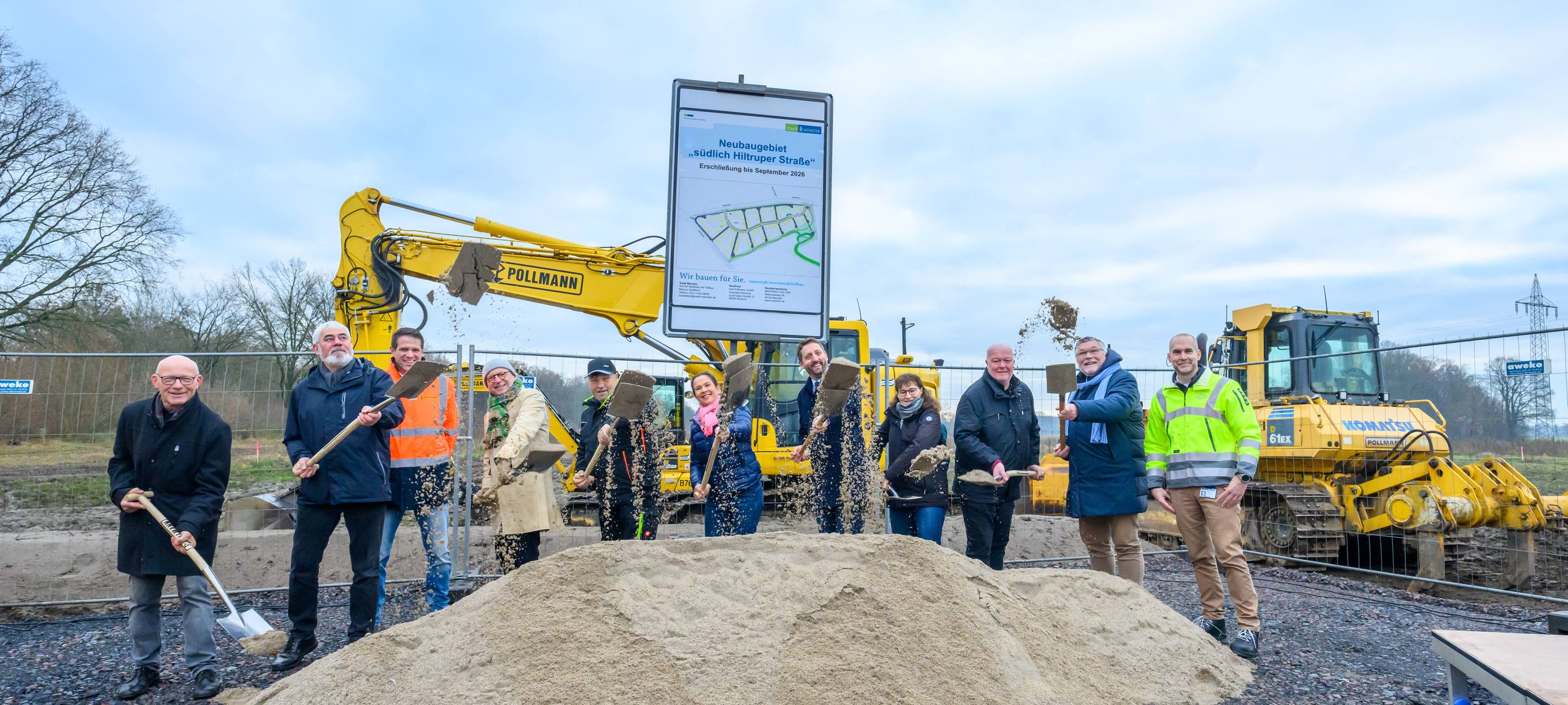 Stadt sucht neuen Bauunternehmer