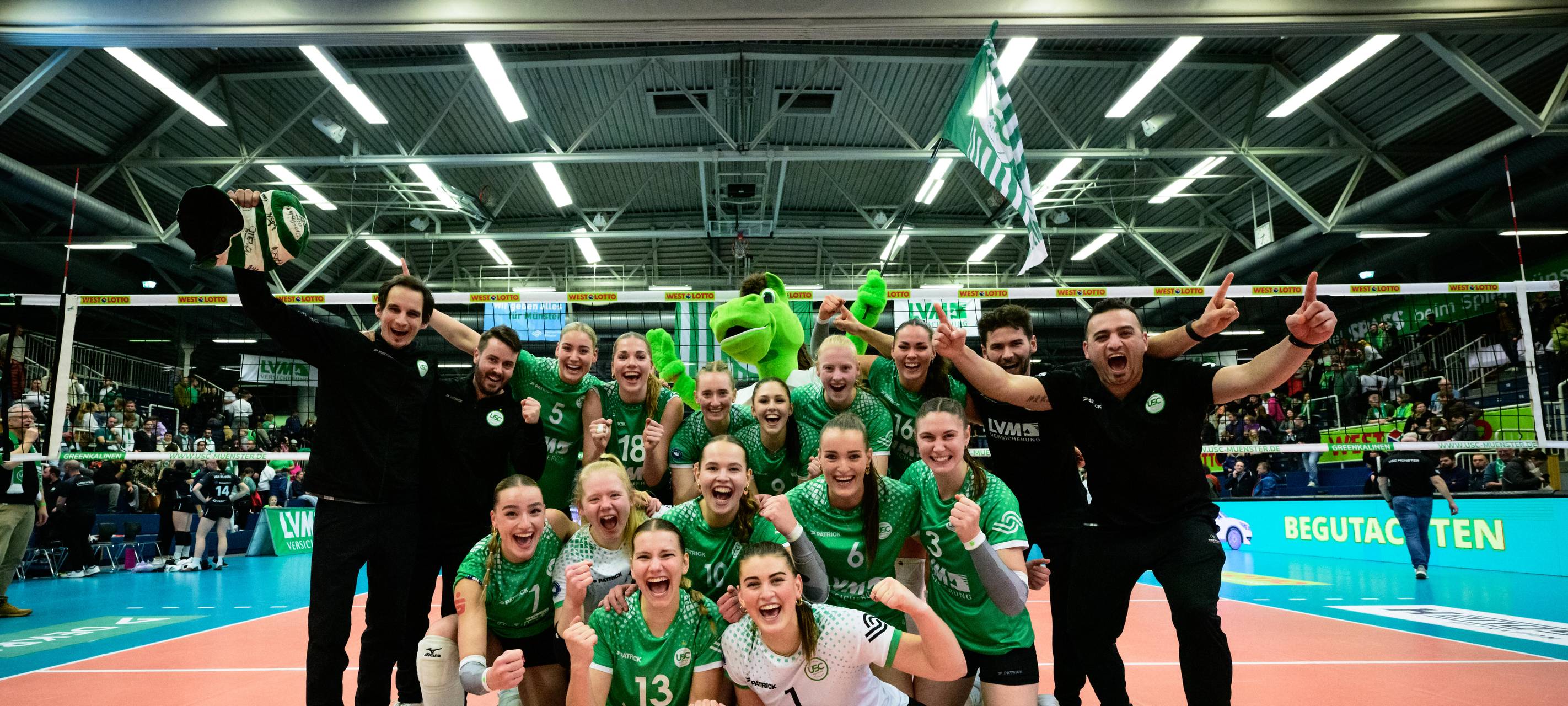 USC Münster erreicht DVV-Pokalfinale