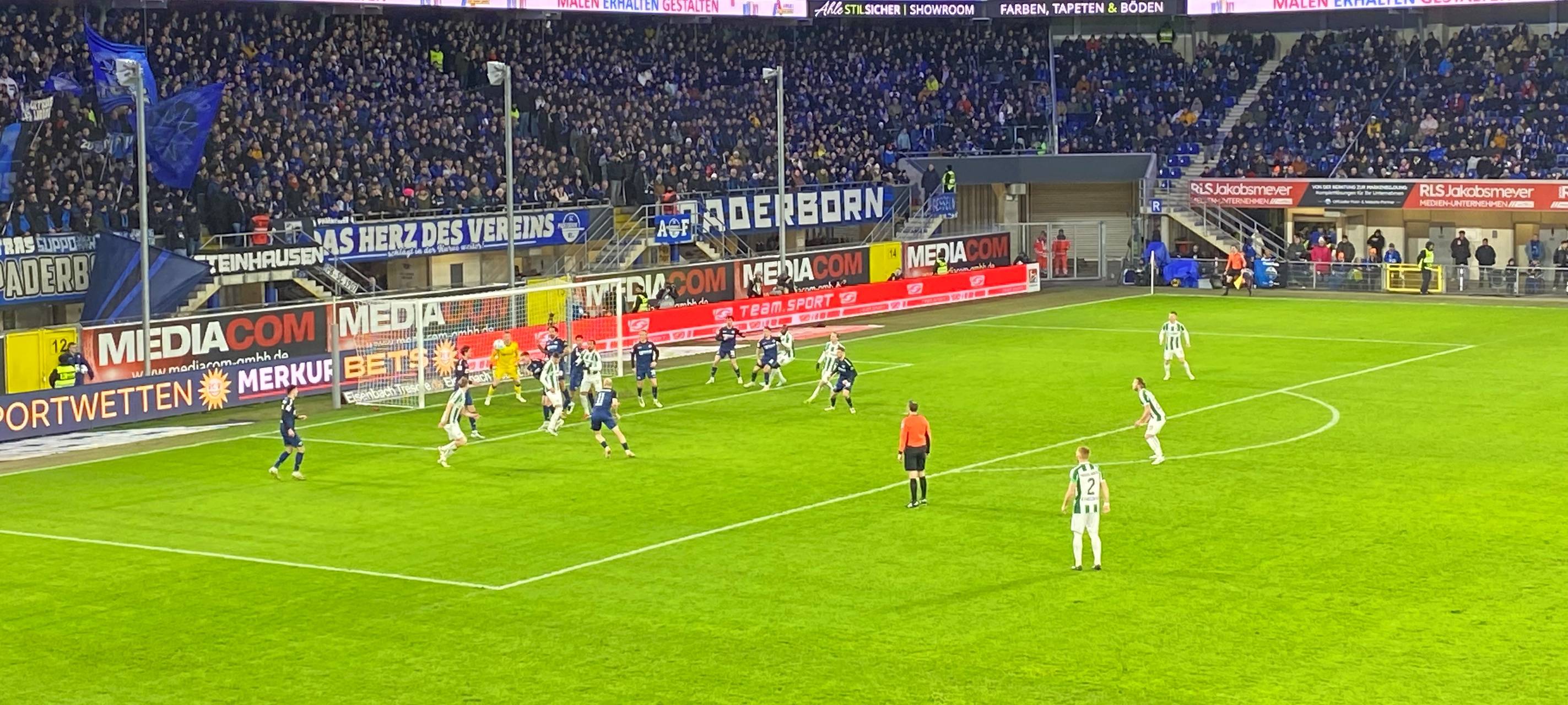 Preußen verlieren in Paderborn