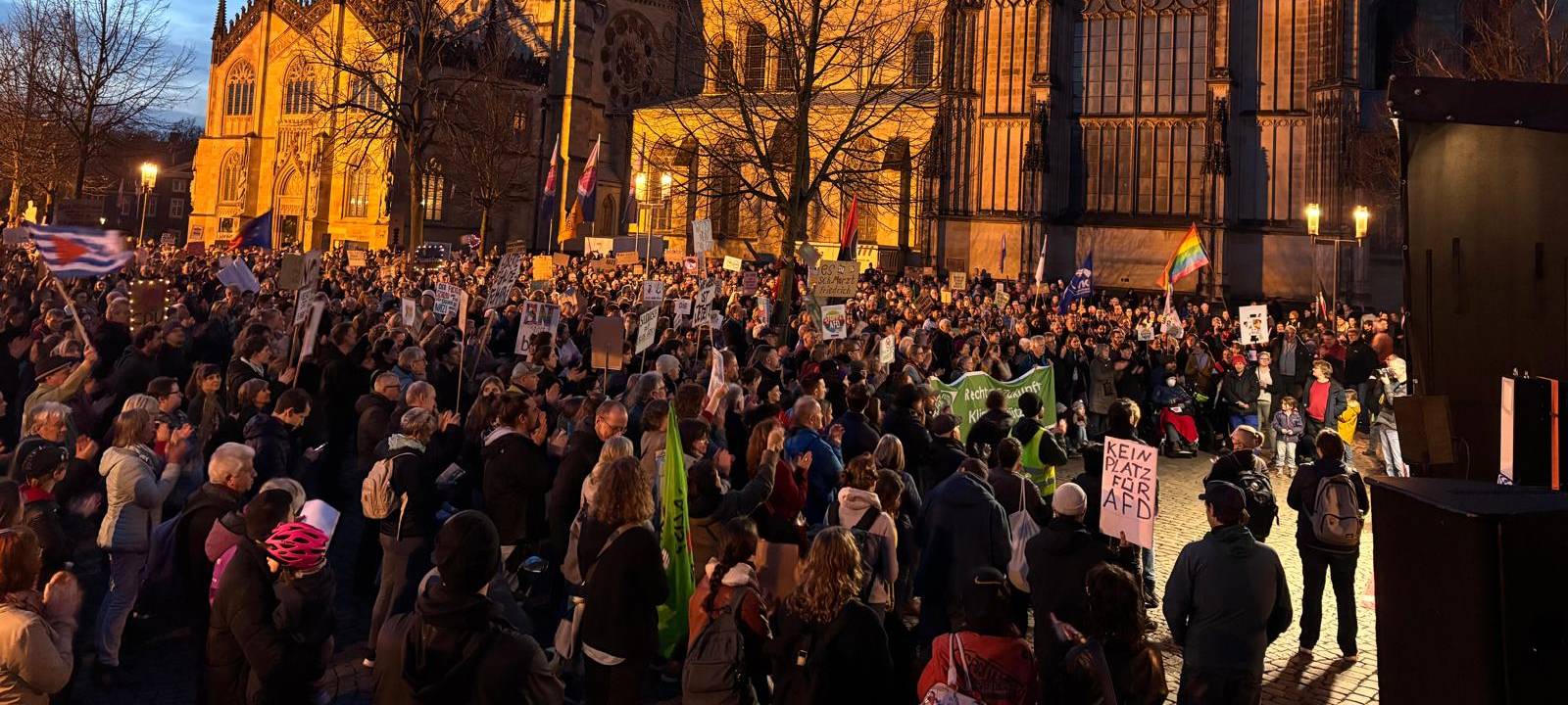 Großdemo gegen Rechtsextremismus