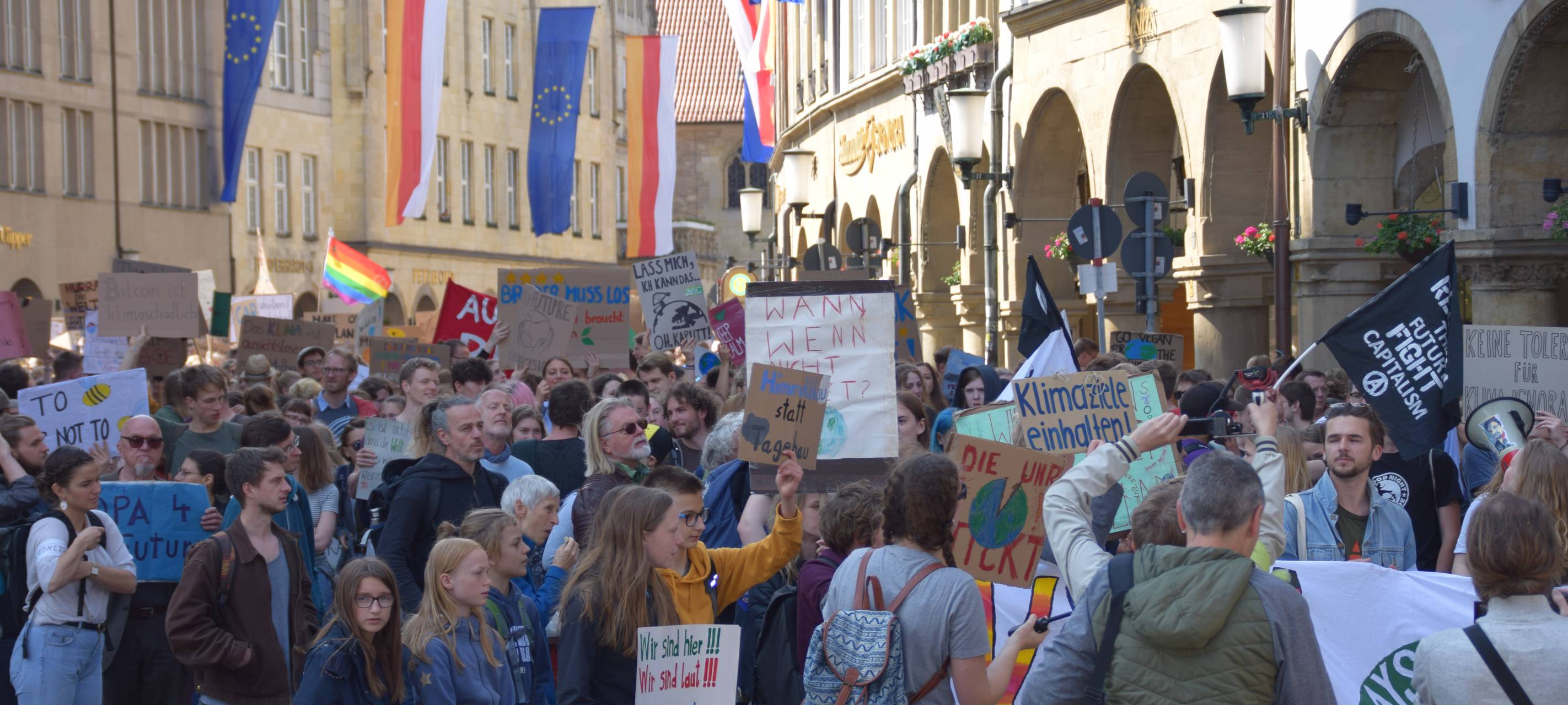 6.000 Teilnehmer bei "Fridays for Future"-Demo