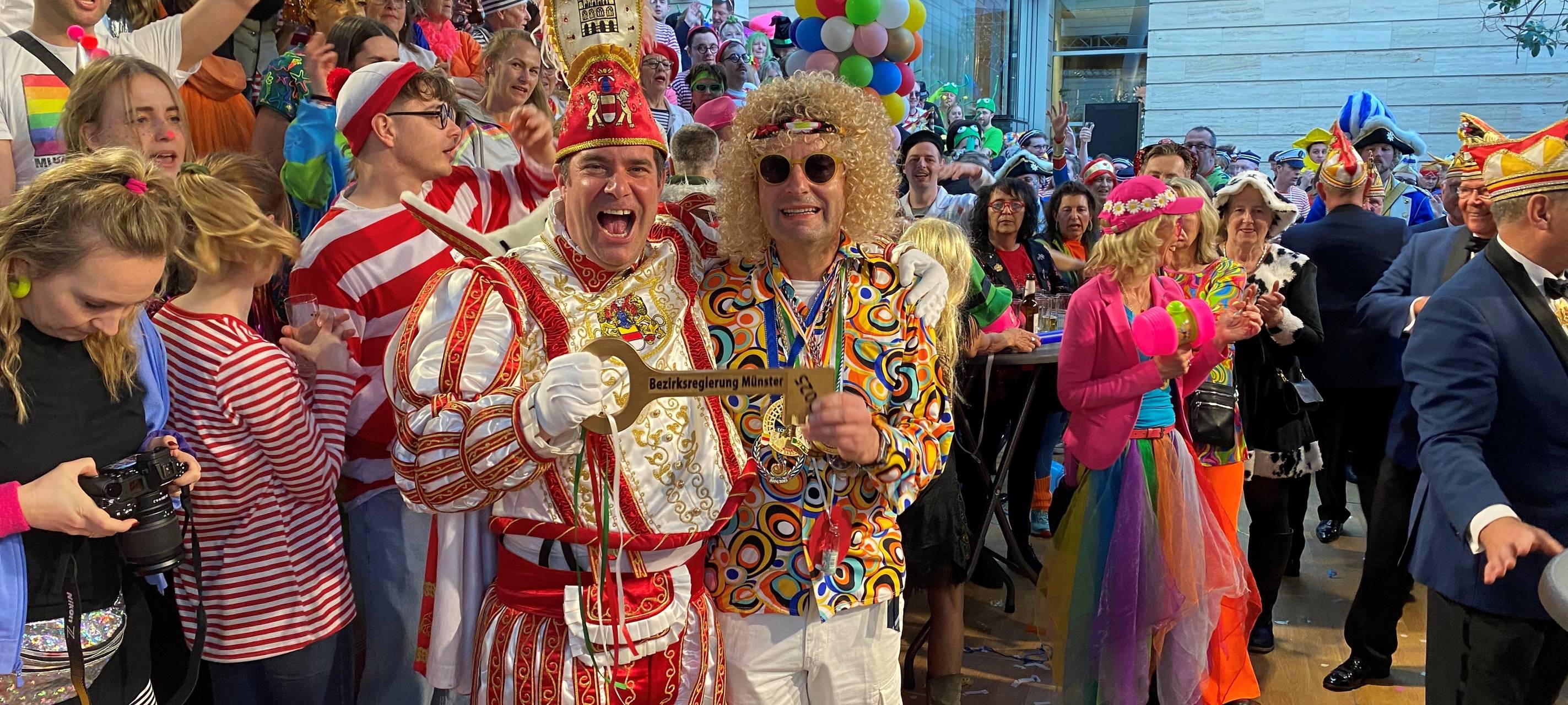 Münster feiert Weiberfastnacht