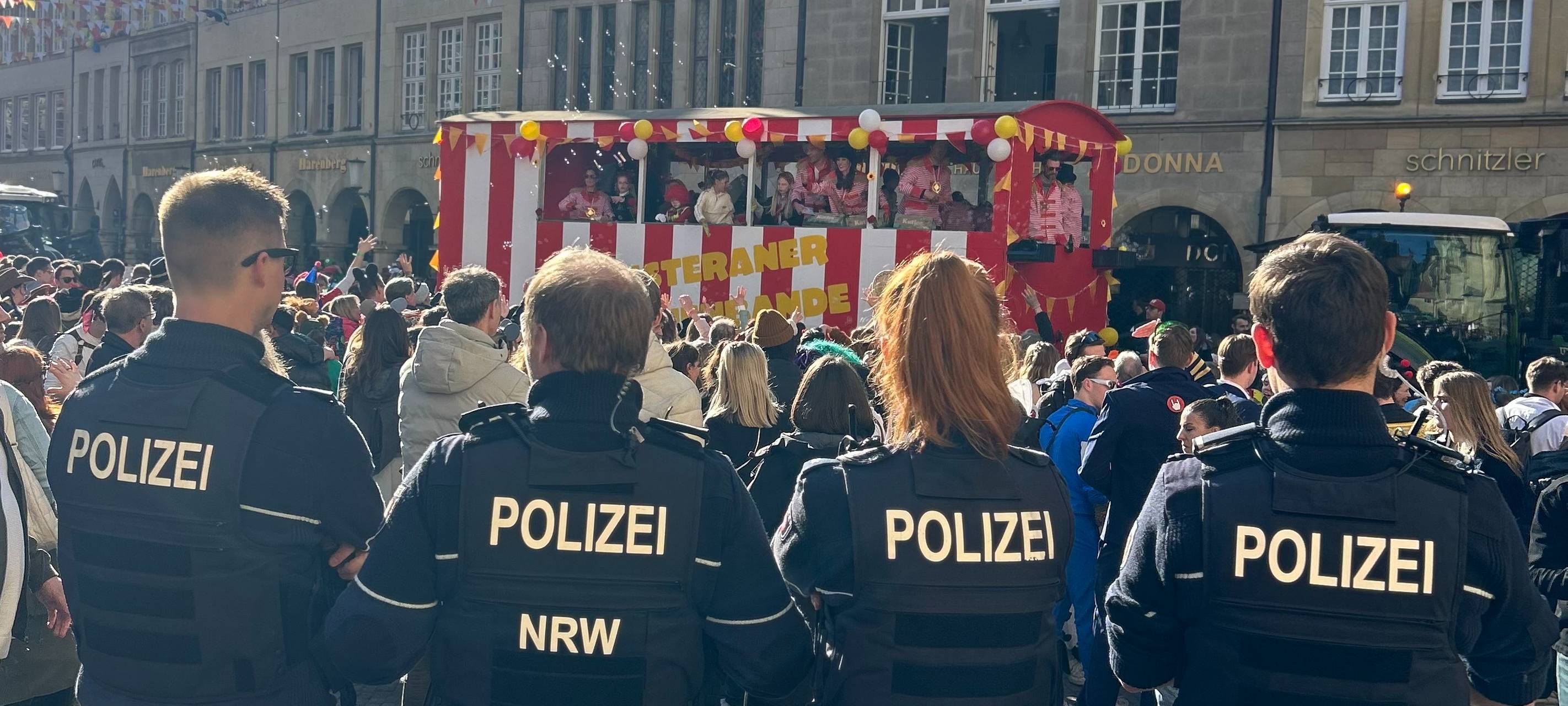 Sicherheit beim Rosenmontagszug