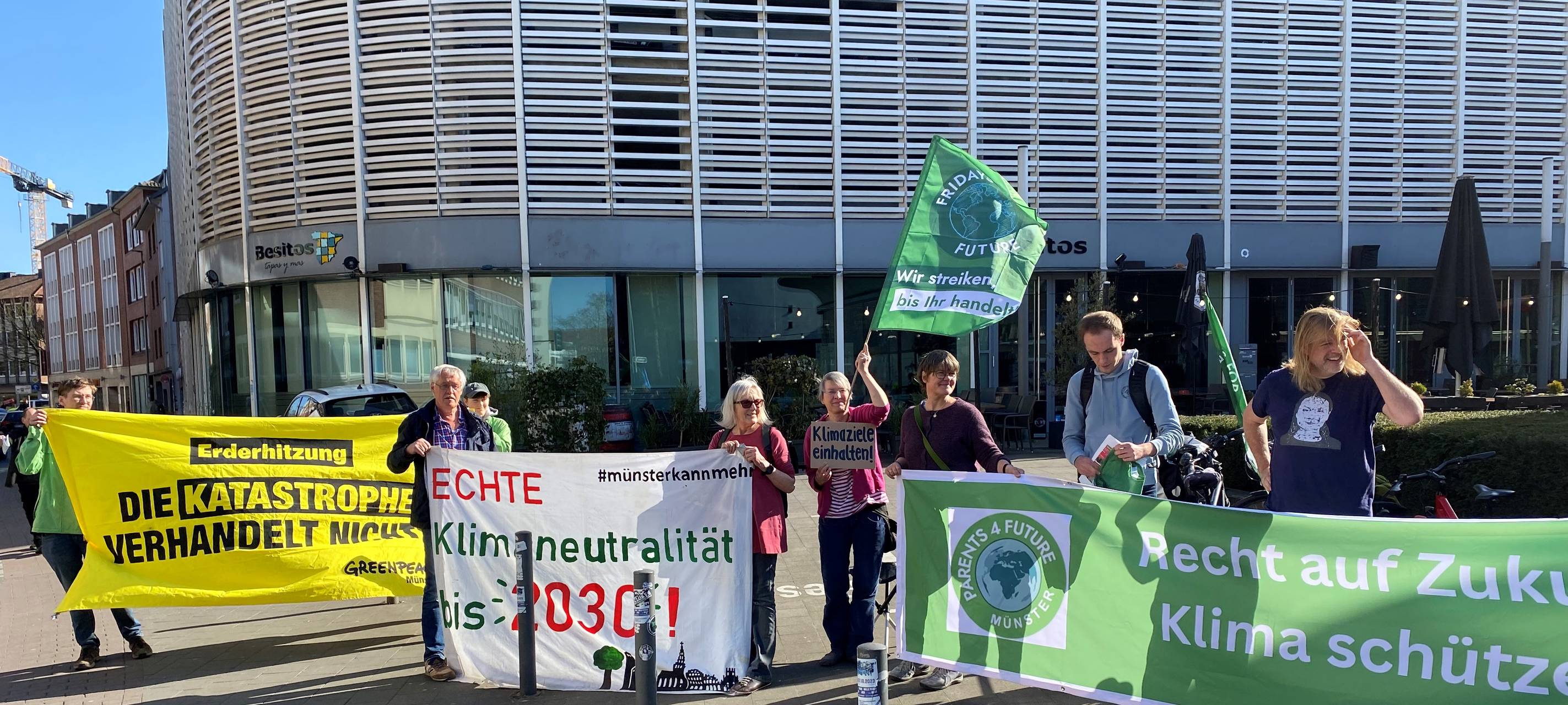 Mahnwache für Klimaschutz