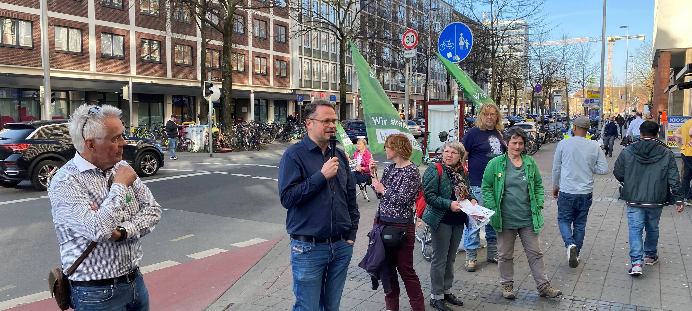 Mahnwache für Klimaschutz
