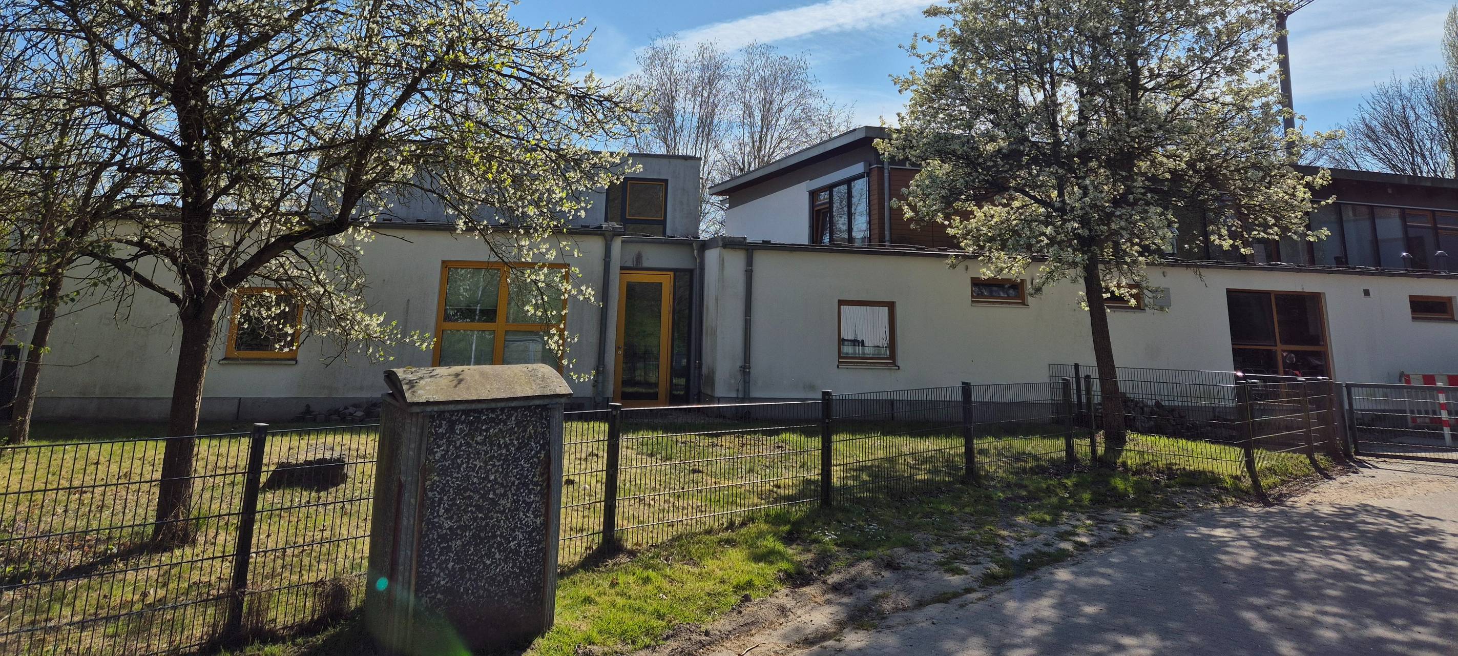 Das Gebäude der Kita Edelbach in Coerde ist zu sehen.