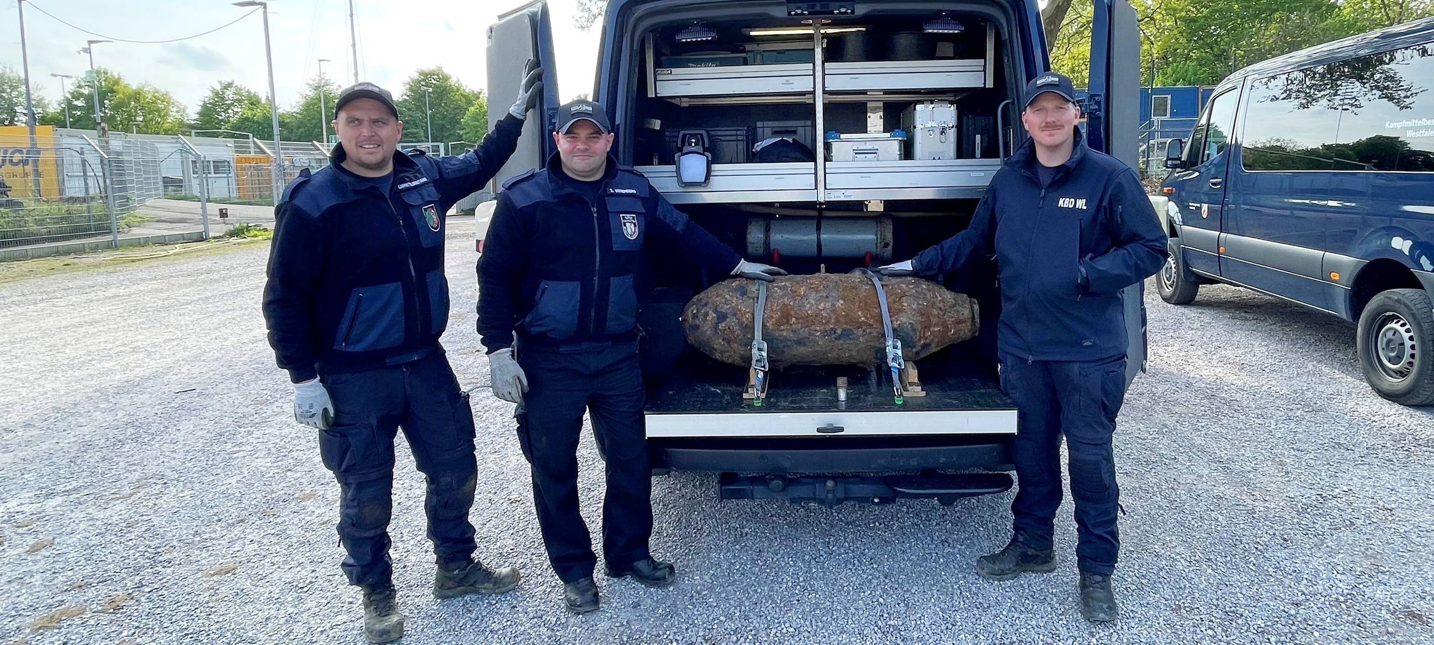 Bombe am Preußenstadion entschärft