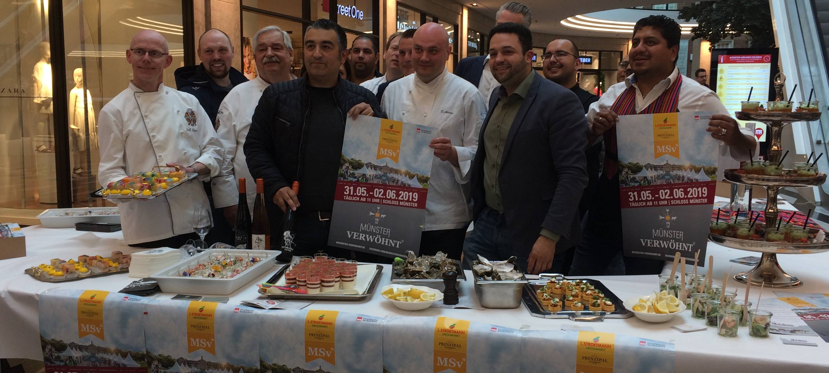 "Münster verwöhnt" auf dem Schlossplatz