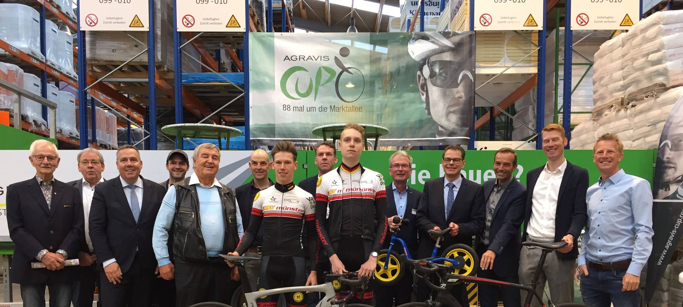 88 mal um die Marktallee - Agravis-Cup in Hiltrup