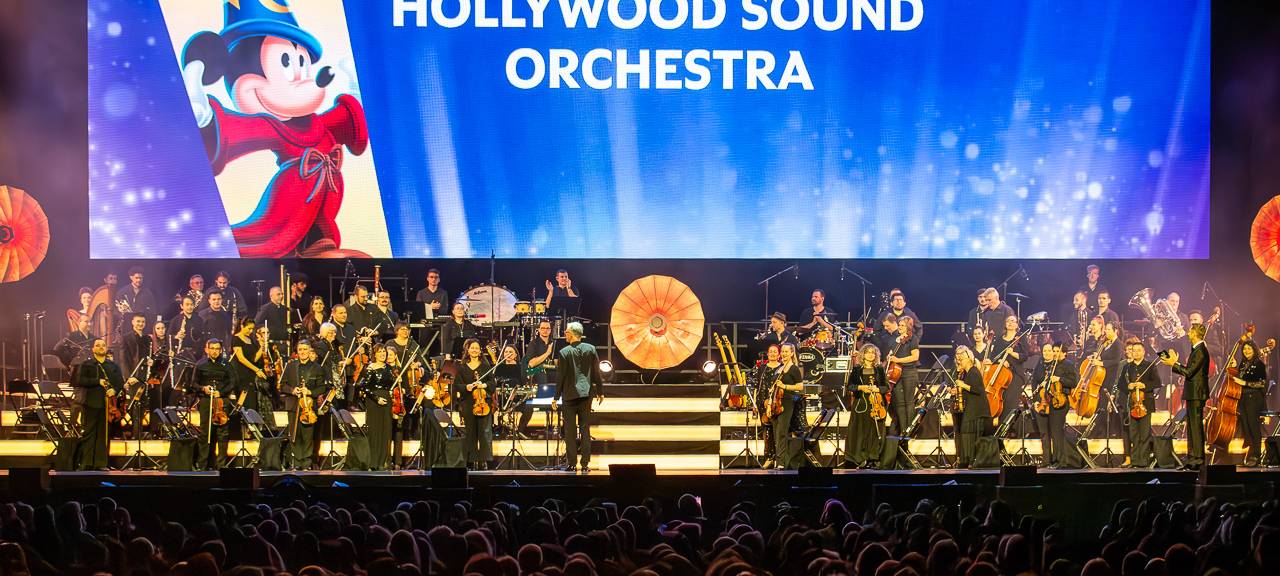 Disney in Concert findet in der Oberhausener Rudolf Weber-ARENA im Mai vor vielen Zuschauern und Fans statt.