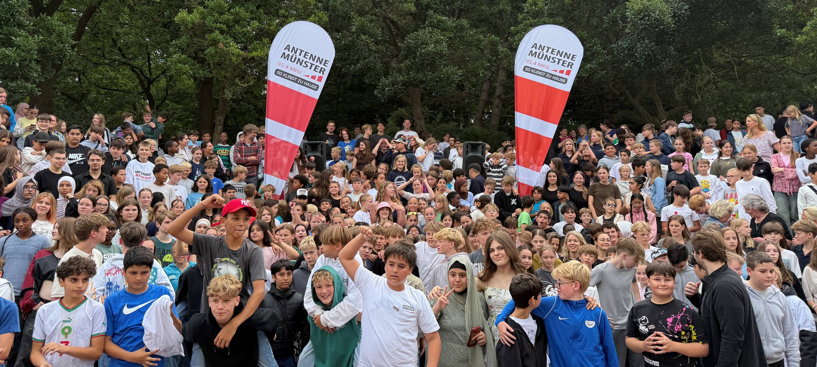 Party statt Pause an der Friedensschule