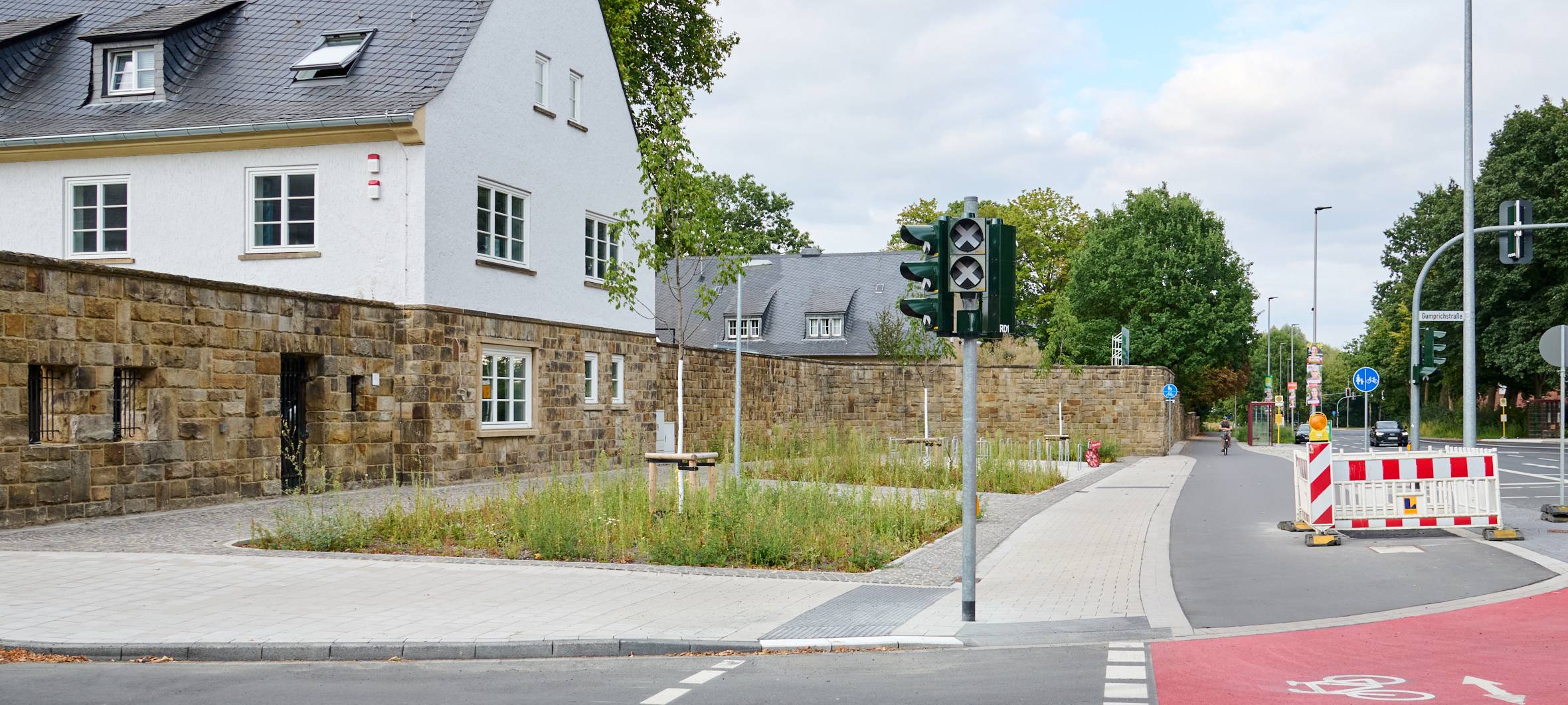 Baustelle in Münster viel schneller fertig