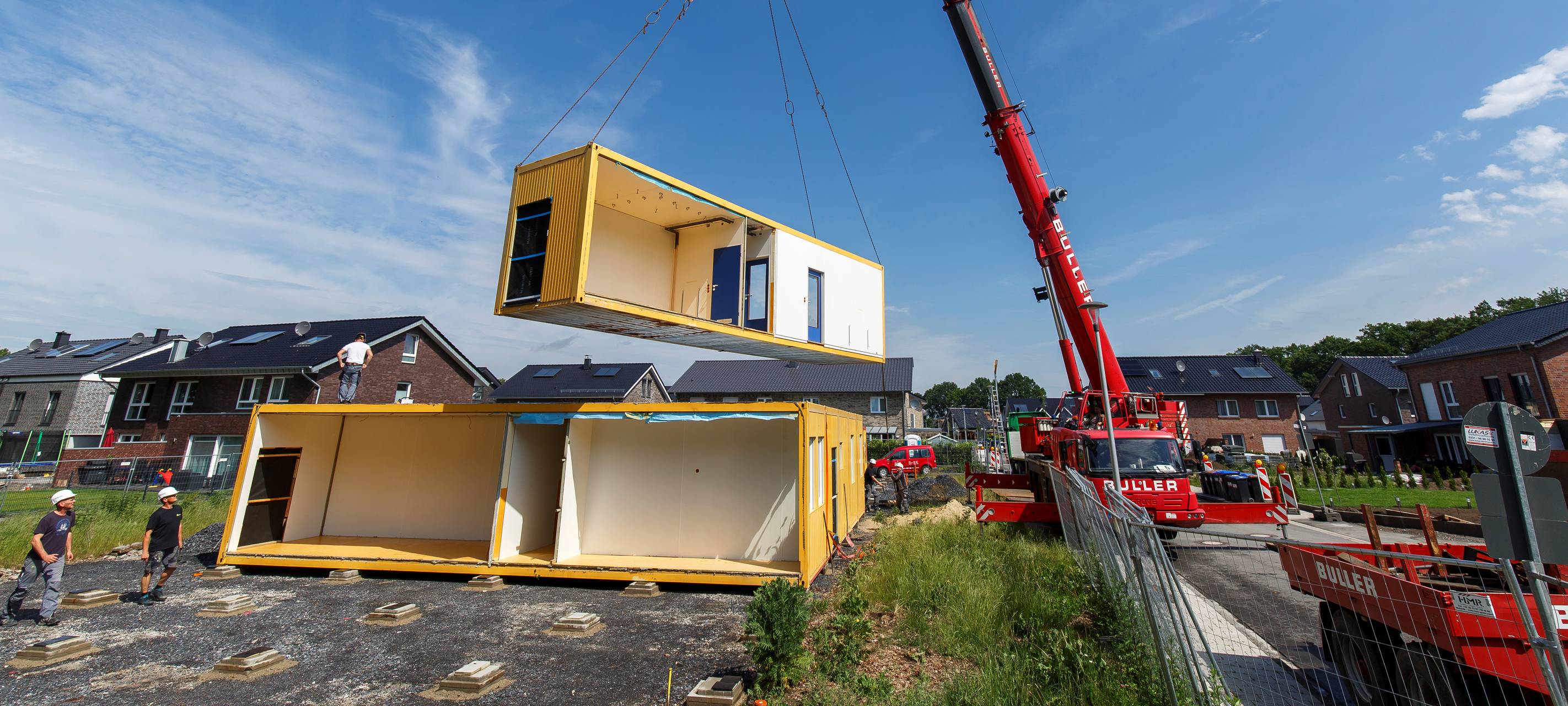 Pavillons für Interims-Kita im Anflug