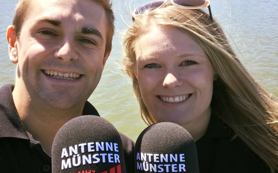 DER ANTENNE MÜNSTER-SEGELSONNTAG AUF DEM AASEE - ANTENNE MÜNSTER