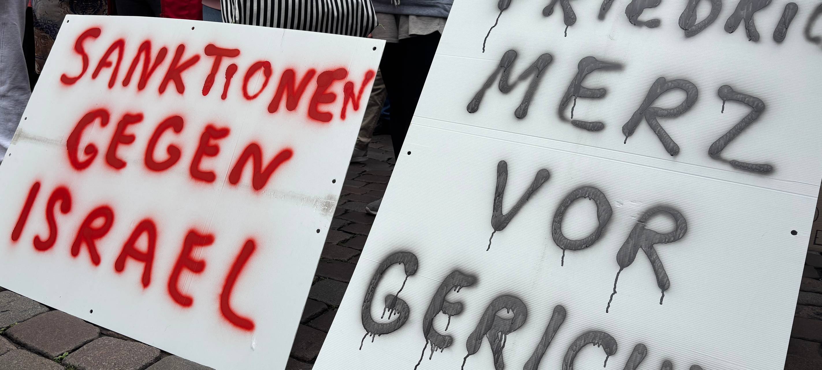 Bundeskanzler Friedrich Merz war in Münster
