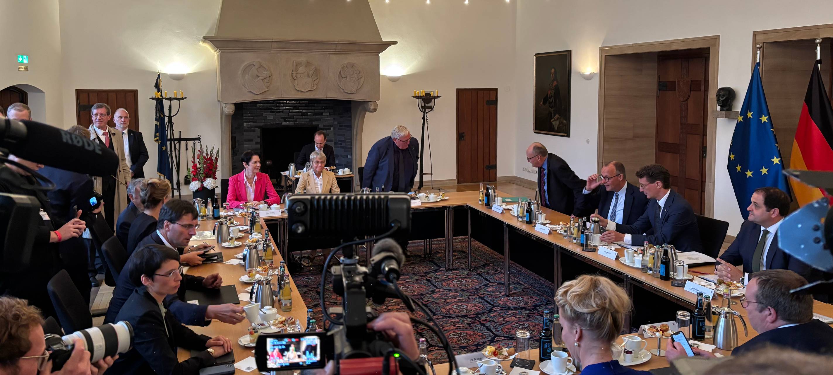 Bundeskanzler Friedrich Merz war in Münster