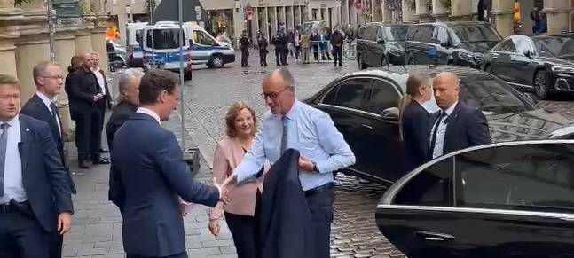 Bundeskanzler Friedrich Merz war in Münster