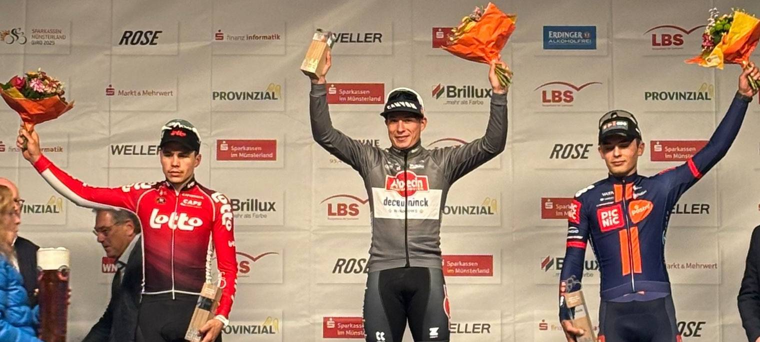 Foto-Finish bei Rekord-Münsterland-Giro