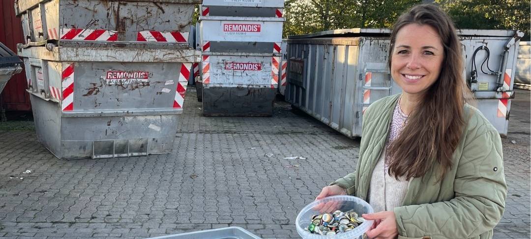 Klara sammelt Kronkorken