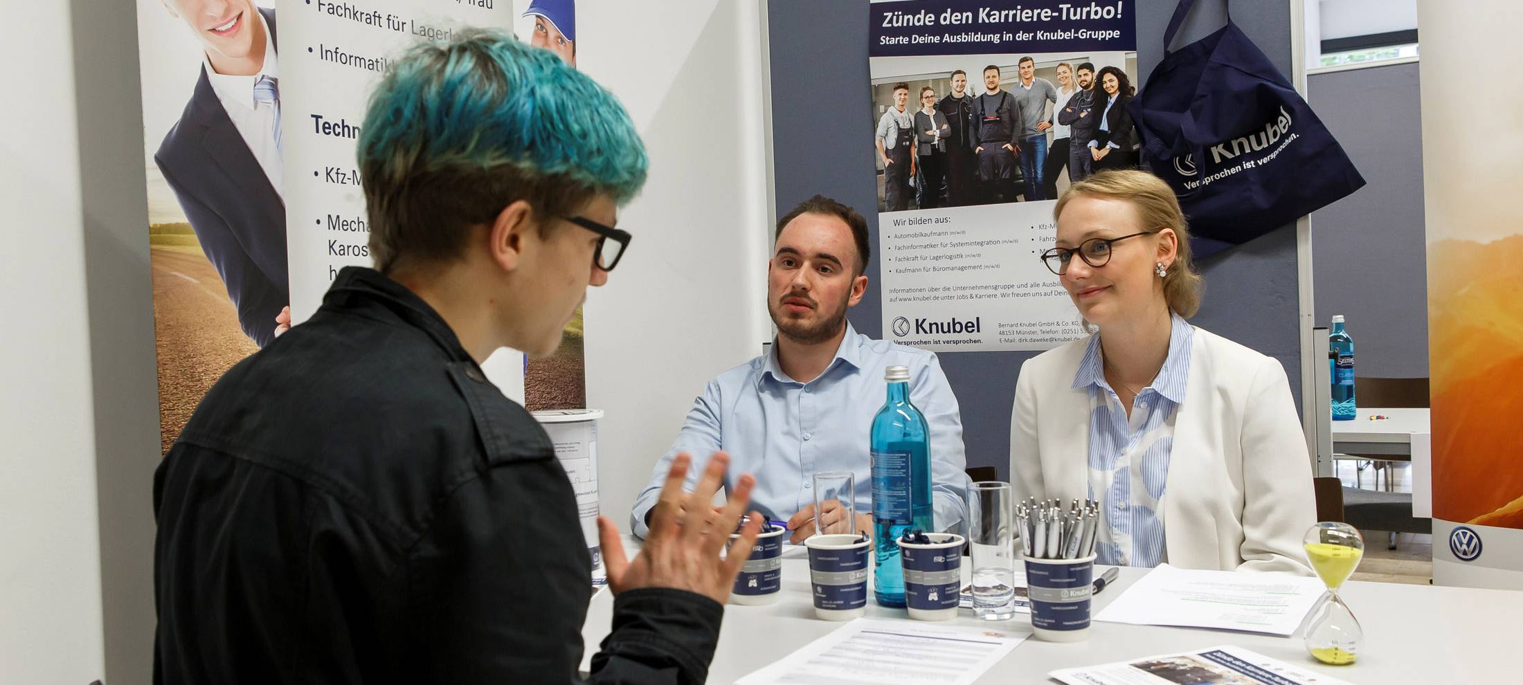 Fast 1.000 Schüler beim Azubi-Speed-Dating