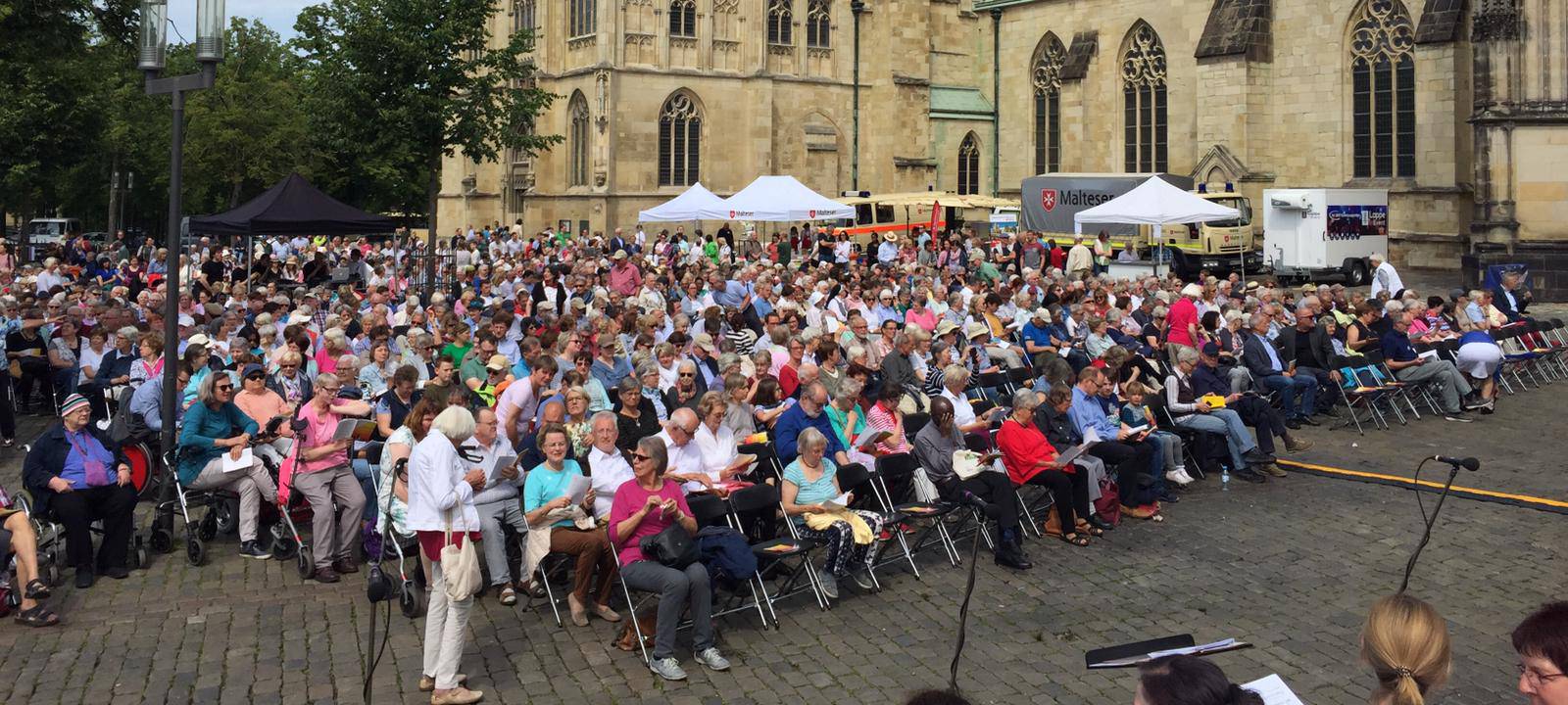 1500 Besucher bei Ökumenischem Pfingstmontag