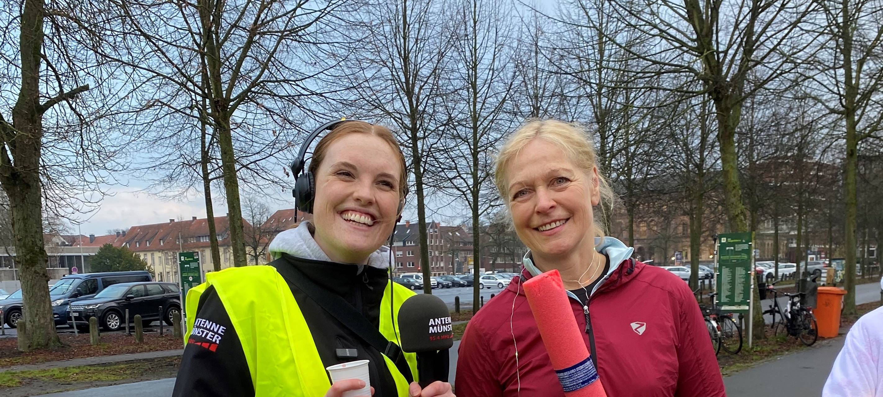 Challenge erfüllt: Schwimmen auf der Promenade